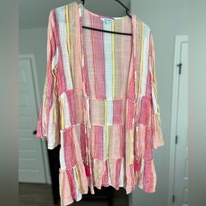 Swimsuit beach cover up 🩷🧡💛 pink / orange / yellow